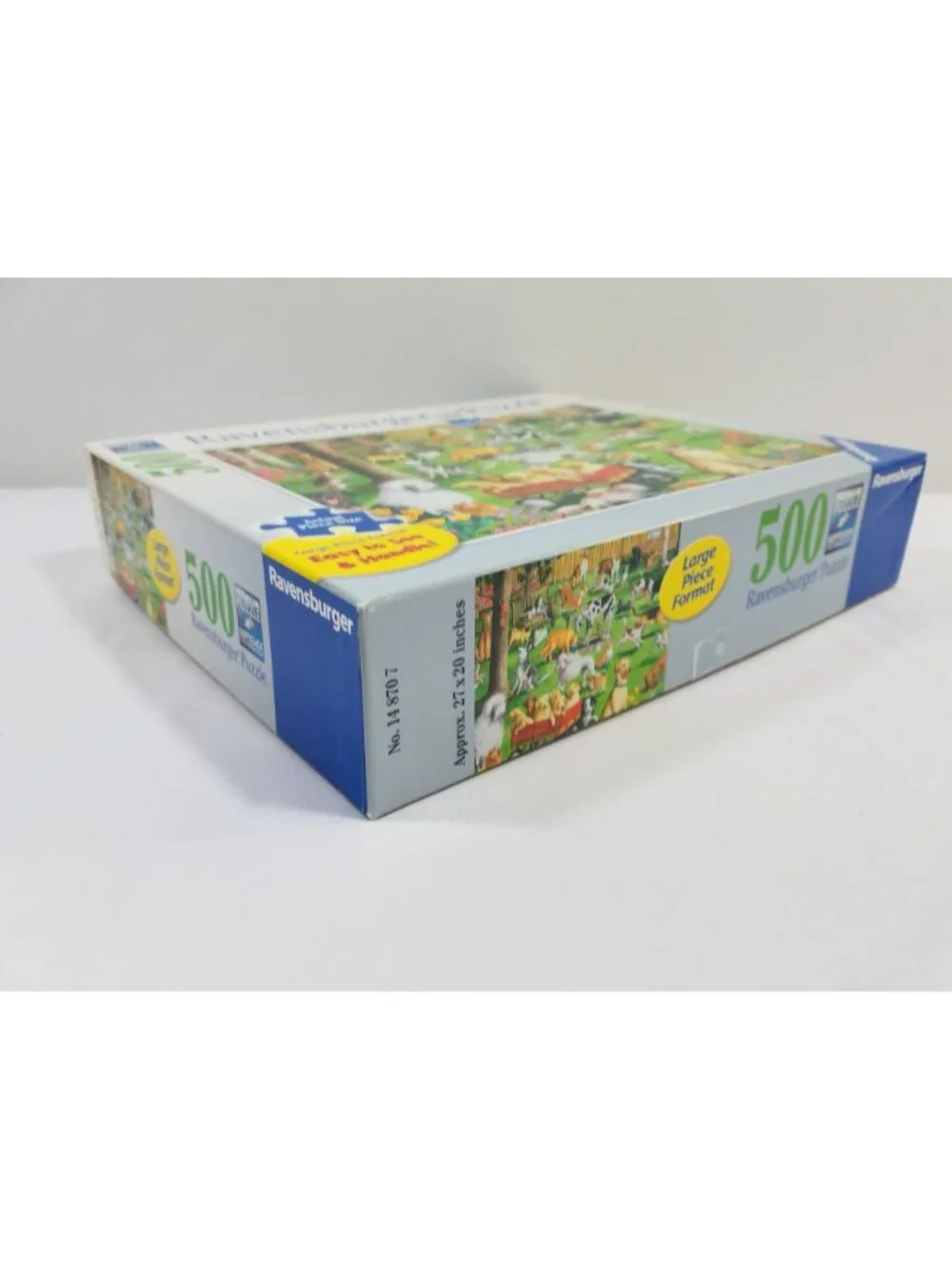 Ravensburger 500 Piece Puzzle Dogs In The Park Large Piece Format 14 870 7